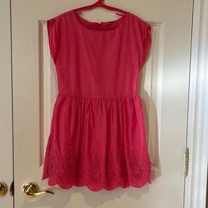 Girls Gap Dress Fuchsia Pink